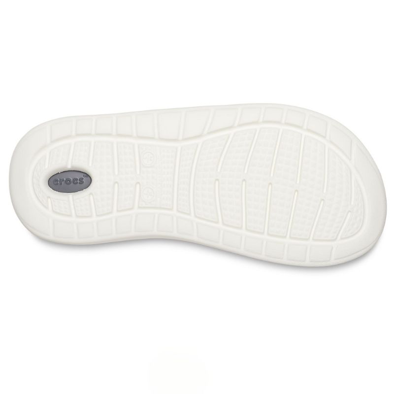 Crocs LiteRide Slide Burgundy/White UK 8-9 EUR 42-43 US M9/W11 (205183-616)